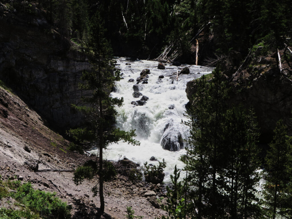 Firehole Falls, Yellowstone National Park